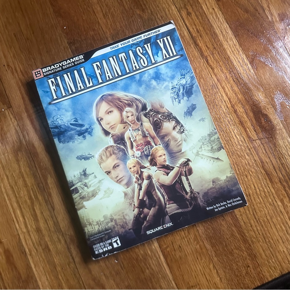 Final Fantasy XII BradyGames Official Strategy Guide Paperback Book Role Playing